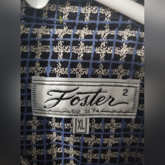 Vintage Foster Button Down Shirt Men's Size XL - Picture 3 of 4